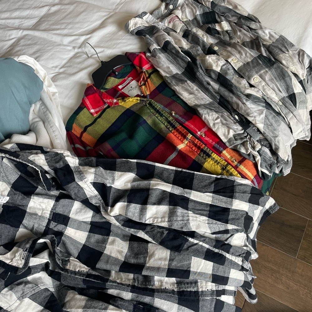 Plaid Flannel shirt - BUNDLE